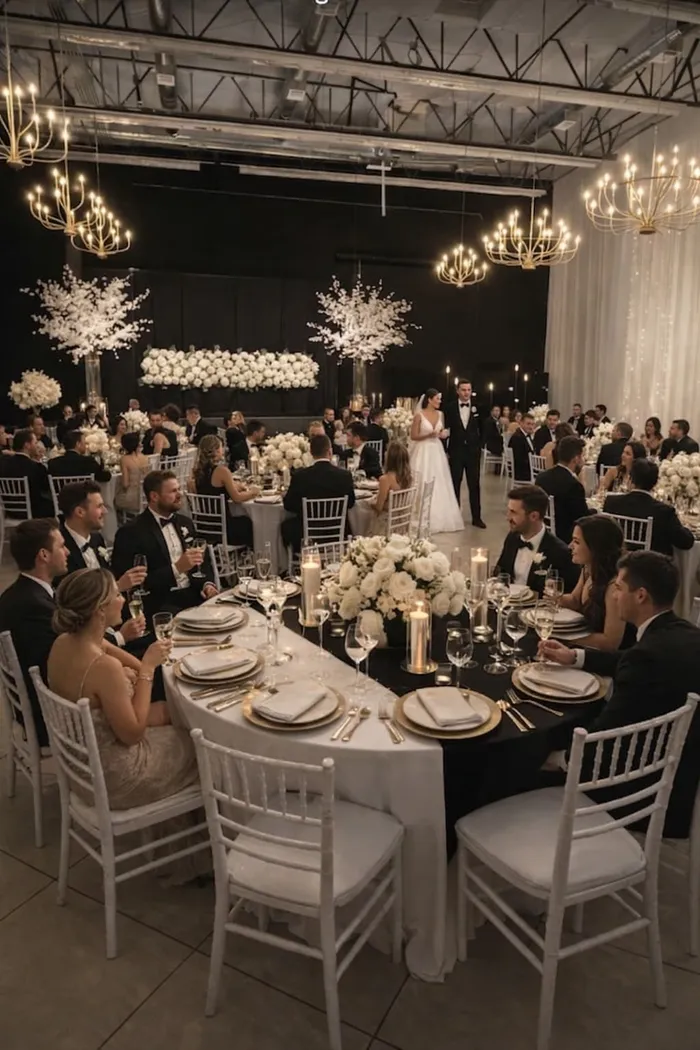 Wedding reception at Wanderlust Las Vegas
