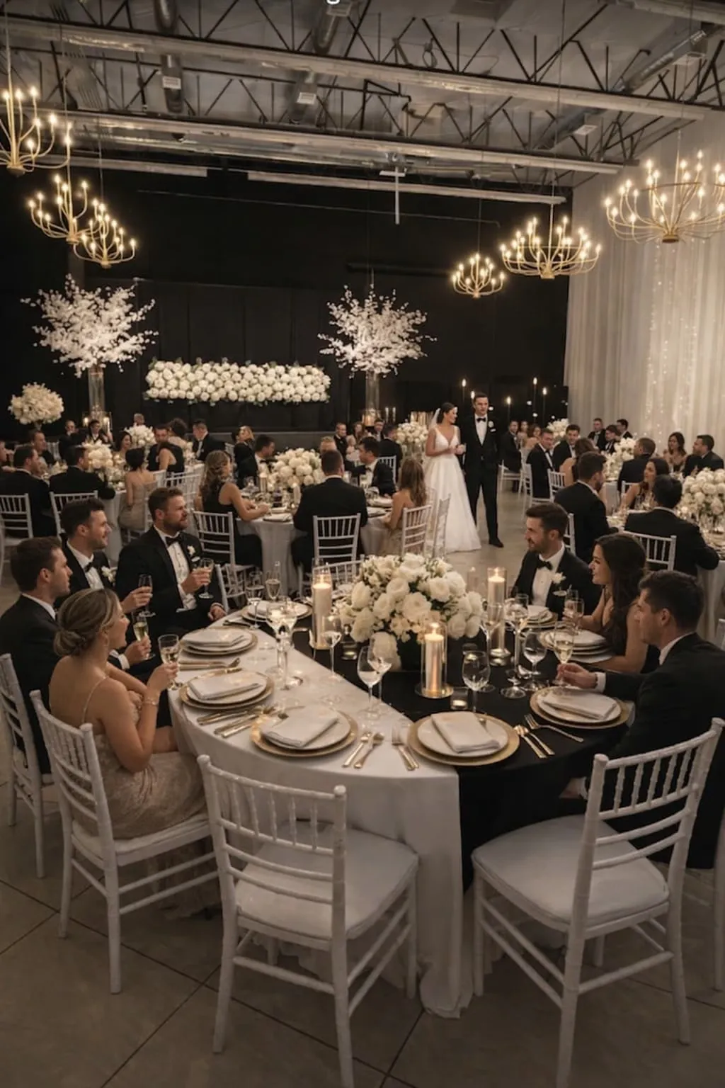 Las Vegas wedding reception details